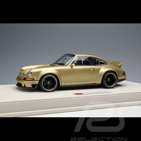 Porsche Singer DLS 2022 Gold 1/18 Make Up Models ELM018F