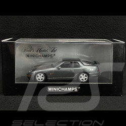 Porsche 968 CS 1993 Gris Ardoise 1/43 Minichamps 400062322