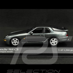 Porsche 968 CS 1993 Gris Ardoise 1/43 Minichamps 400062322