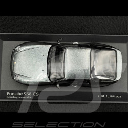 Porsche 968 CS 1993 Gris Ardoise 1/43 Minichamps 400062322