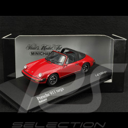 Porsche 911 Targa 1977 Bahia Red 1/43 Minichamps 400061262