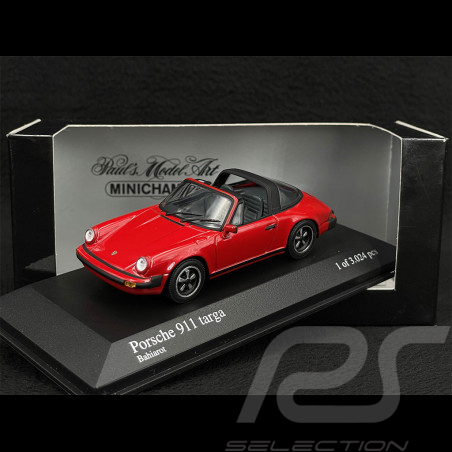 Porsche 911 Targa 1977 Bahia Red 1/43 Minichamps 400061262