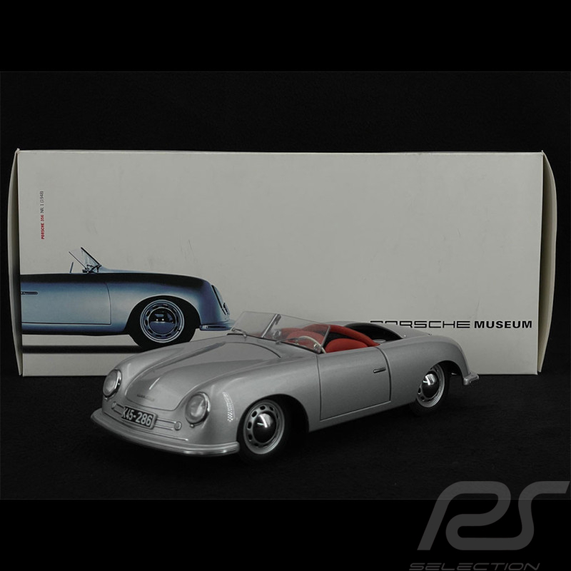 Porsche 356 n° 1 1948 gris argent 1/18 Autoart MAP02100108