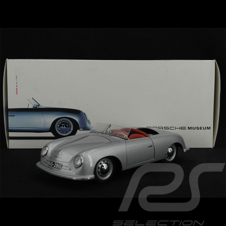 Porsche 356 n° 1 1948 gris argent 1/18 Autoart MAP02100108