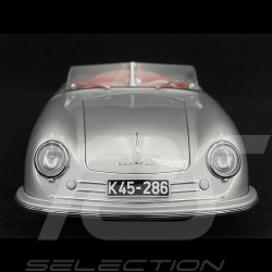 Porsche 356 n° 1 1948 gris argent 1/18 Autoart MAP02100108