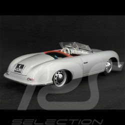 Porsche 356 n° 1 1948 gris argent 1/18 Autoart MAP02100108