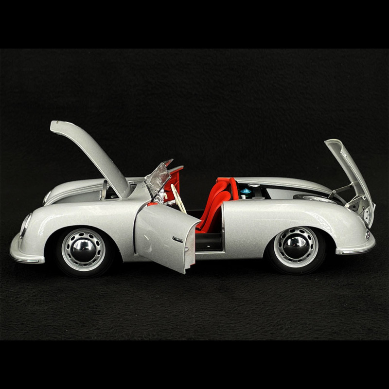 Porsche 356 n° 1 1948 silver grey 1/18 Autoart MAP02100108
