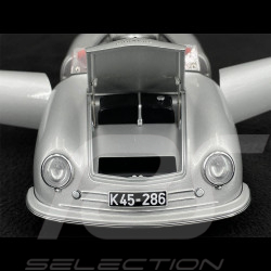 Porsche 356 n° 1 1948 gris argent 1/18 Autoart MAP02100108