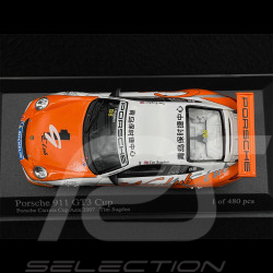 Porsche 911 GT3 Cup Type 997 n° 88 Vainqueur Porsche Carrera Cup Asia 2007 1/43 Minichamps 400076488