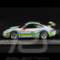 Porsche 911 GT3 Cup Type 997 n° 57 IMSA GT3 Cup Challenge Sebring 2008 1/43 Minichamps 400086757