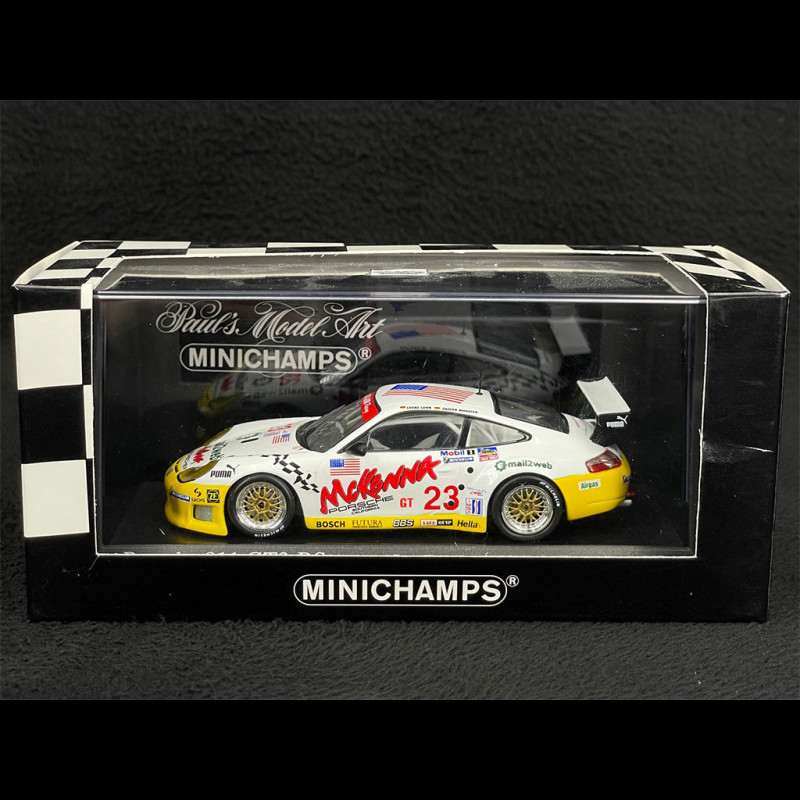 Porsche 996 GT3 RS Spark 1/43 – Daytona 2003 Winner – Résine, Limitée, Très Bon état