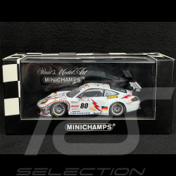 Porsche 911 GT3 RS Type 996 n° 80 24h Le Mans 2002 1/43 Minichamps 400026980