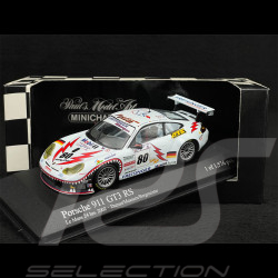 Porsche 911 GT3 RS Type 996 n° 80 24h Le Mans 2002 1/43 Minichamps 400026980