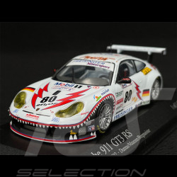 Porsche 911 GT3 RS Type 996 n° 80 24h Le Mans 2002 1/43 Minichamps 400026980