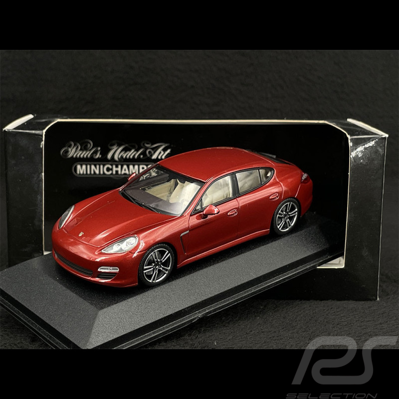 Porsche Panamera 2009 Ruby red metallic 1/43 Minichamps WAP02000119