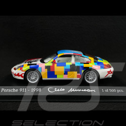 Porsche 911 Type 996 Cleto Munari 1998 Multicolore 1/43 Minichamps 400061184