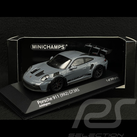 Porsche 911 GT3 RS Type 992 2023 Arctic Grey 1/43 Minichamps 410062101