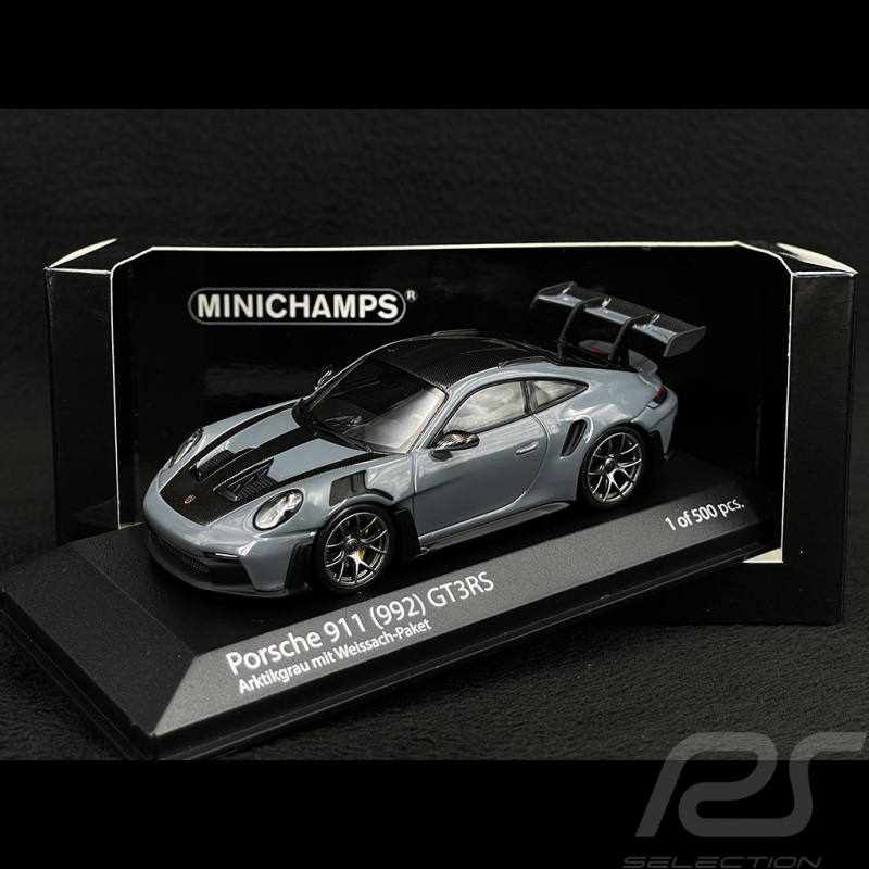 Porsche 911 GT3 RS Type 992 Weissach Package 2023 Arktikgrau 1/43 Minichamps 410062100