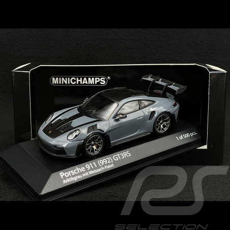 Porsche 911 GT3 RS Type 992 Weissach Package 2023 Arktikgrau 1/43 Minichamps 410062100