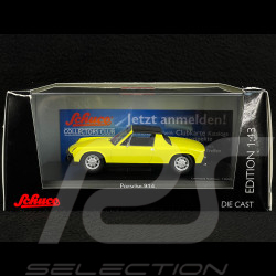 Porsche 914 1972 Jaune saturne 1/43 Schuco 450373000