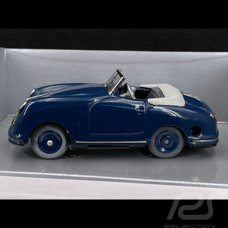Voiture de course Vintage Porsche 356 Cabriolet 1952 Bleu nuit Schuco Sport Examico WAP02400313
