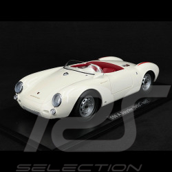 Porsche 550 A Spyder 1953 Blanc / Rouge 1/12 KK Scale KKDC120114