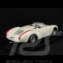 Porsche 550 A Spyder 1953 Blanc / Rouge 1/12 KK Scale KKDC120114