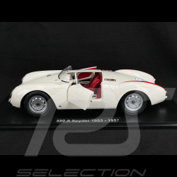 Porsche 550 A Spyder 1953 Blanc / Rouge 1/12 KK Scale KKDC120114