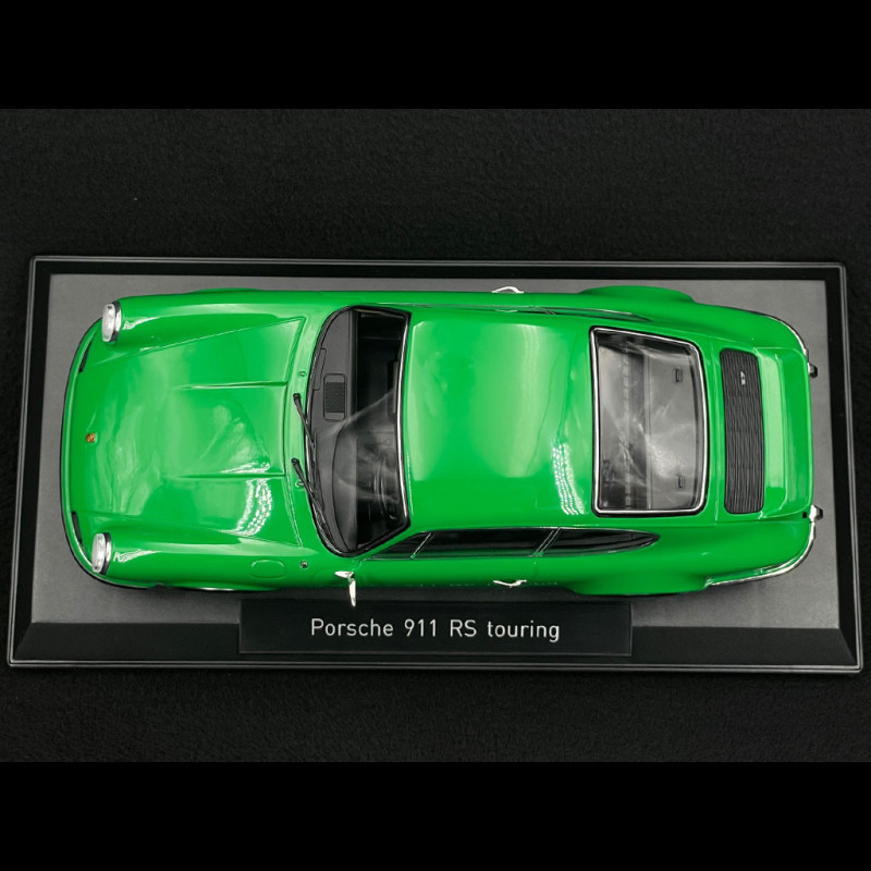 Norev 1/18 Porsche 911 Carrera RS Touring 1973 - Verte - Modèle Réduit Diecast