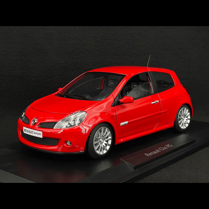 Renault Clio RS 2006 Toro Red Norev 185252 - Miniatures Autos Motos