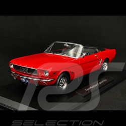 Ford Mustang Cabriolet 1966 Signalrot 1/18 Norev 182810