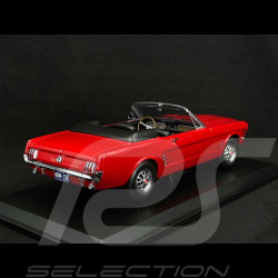 Ford Mustang Cabriolet 1966 Signalrot 1/18 Norev 182810