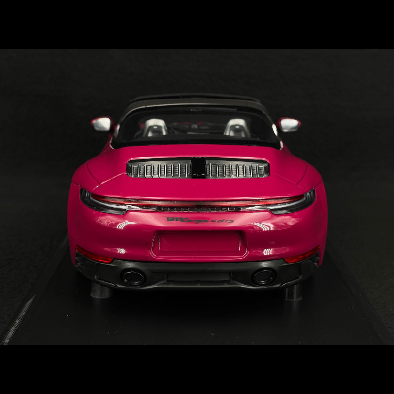 Minichamps 1/18 - Porsche 911 Targa 4 GTS 2021 - Rouge - Superbe Miniature Neuve