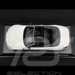 BMW M4 Cabriolet 2020 Blanc 1/18 Minichamps 155021031