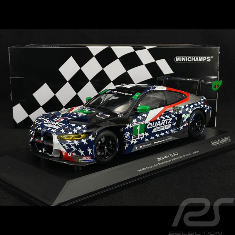 BMW M4 GT3 GTD n° 1 6h Watkins Glen 2022 1/18 Minichamps 155222011