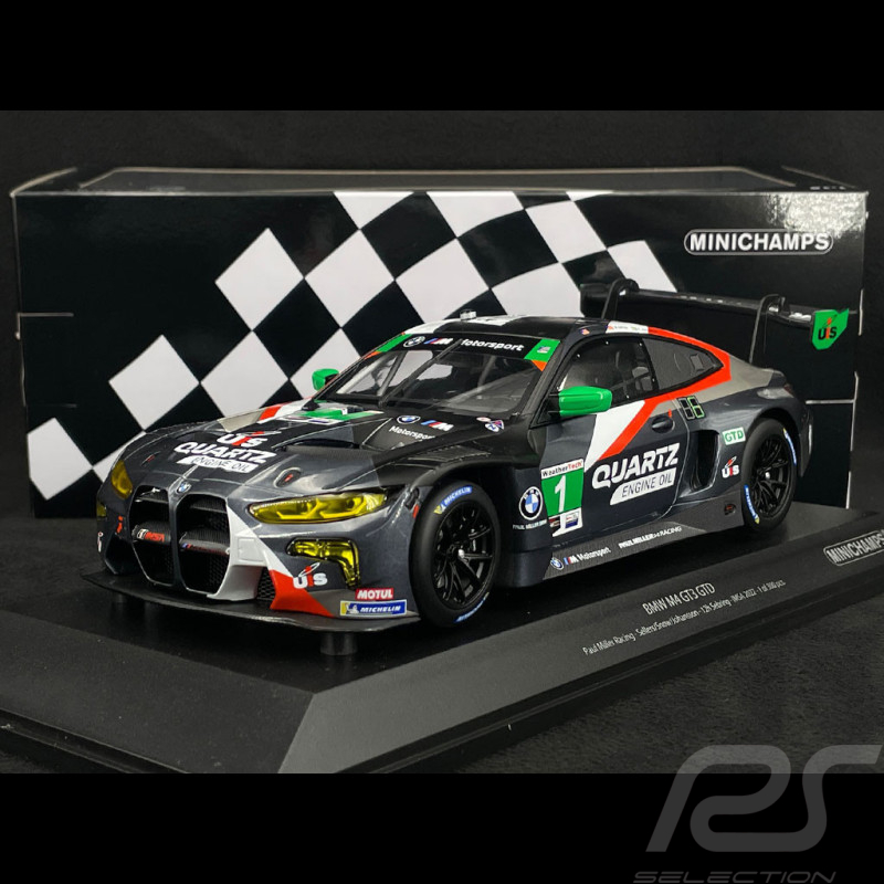 BMW M4 GT3 GTD n° 1 12h Sebring 2022 1/18 Minichamps 155222001