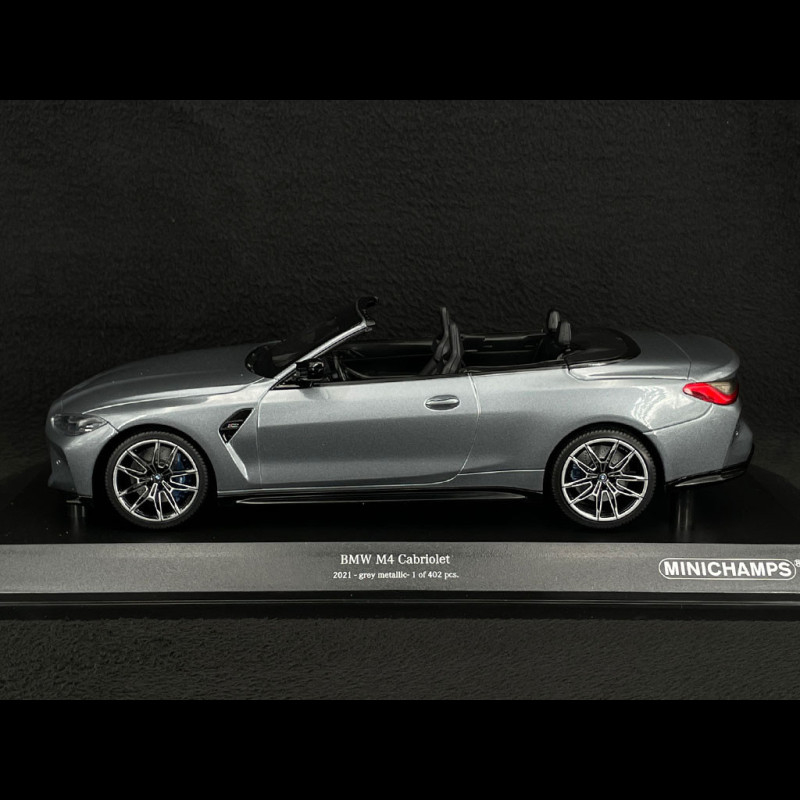 BMW M4 Cabriolet 2015, Jaune métal - MINICHAMPS 870 027234 - HO 1/87