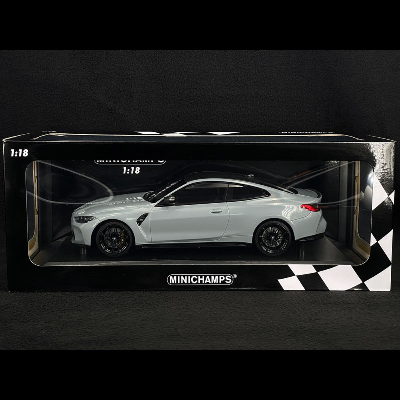 BMW M4 2020 Hellgrau 1/18 Minichamps 155020124 