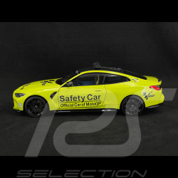 BMW M4 Safety Car Moto GP 2020 Jaune 1/18 Minichamps 113020126