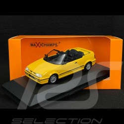 Renault 19 Cabriolet 1992 Yellow 1/43 Minichamps 940113730