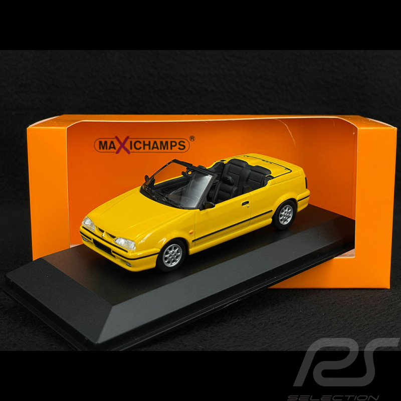 Renault 19 Cabriolet 1992 Jaune 1/43 Minichamps 940113730