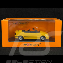Renault 19 Cabriolet 1992 Jaune 1/43 Minichamps 940113730