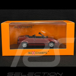 Renault 19 Cabriolet 1992 Metallic Red 1/43 Minichamps 940113731