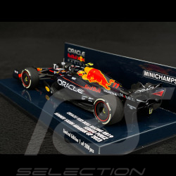 Sergio Perez Red Bull Racing RB19 n° 11 Winner GP Saudi Arabia 2023 F1 1/43 Minichamps 417230111