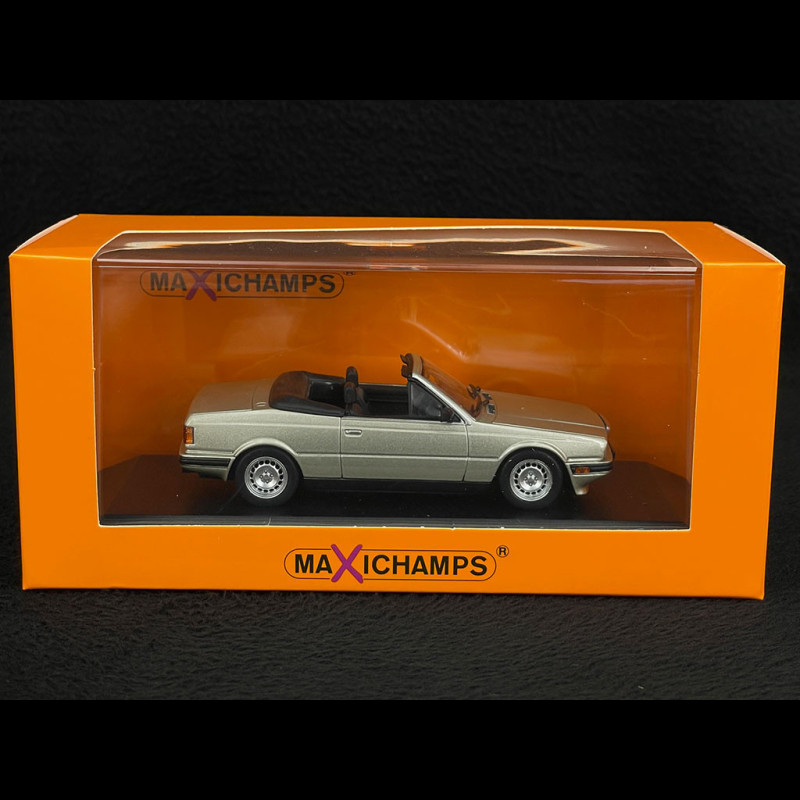 Miniature Maxichamps 1/43 – Maserati Biturbo Spyder 1982 – Cabriolet – Métal – Neuf