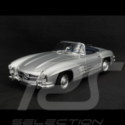 Mercedes-Benz 300 SL Roadster 1957 Argent 1/18 Minichamps 180039030