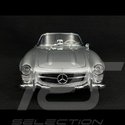 Mercedes-Benz 300 SL Roadster 1957 Silver 1/18 Minichamps 180039030