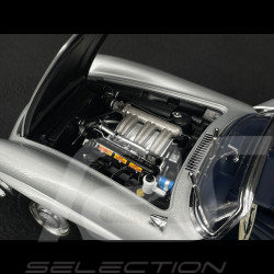 Mercedes-Benz 300 SL Roadster 1957 Silver 1/18 Minichamps 180039030