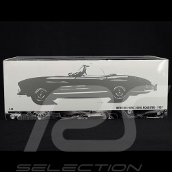 Mercedes-Benz 300 SL Roadster 1957 Silver 1/18 Minichamps 180039030