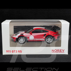 Porsche 911 GT3 RS Type 992 2022 Rouge Salzbourg 1/43 Norev Jet-car 750047